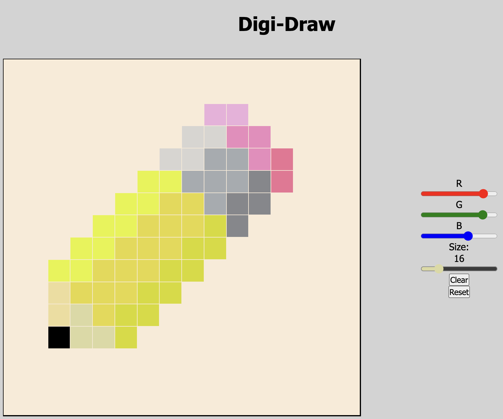 An image of the Digidraw website